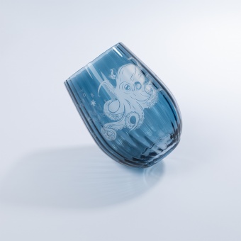 Стакан для воды Toscana, синий фото 