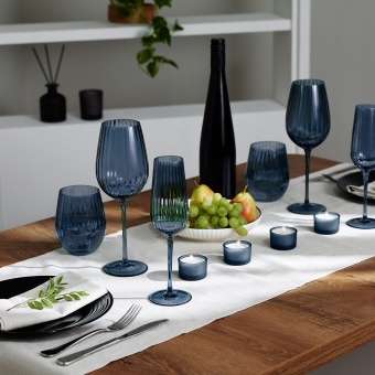 Стакан для воды Toscana, синий фото 