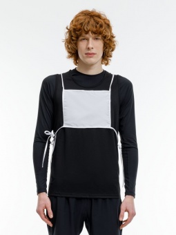 Стартовый номер под сублимацию Racing Point, белый, единый размер фото 