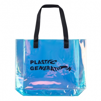 Сумка для покупок Plastic Generation, полупрозрачная фото 