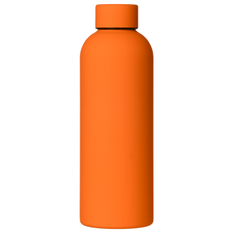Термобутылка вакуумная герметичная Prima, оранжевая фото 