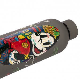 Термобутылка вакуумная герметичная Prima, серая фото 