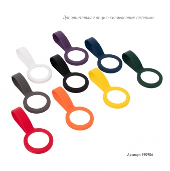 Термобутылка вакуумная герметичная Prima, серая фото 