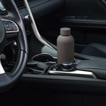 Термобутылка вакуумная герметичная Prima, серая фото 