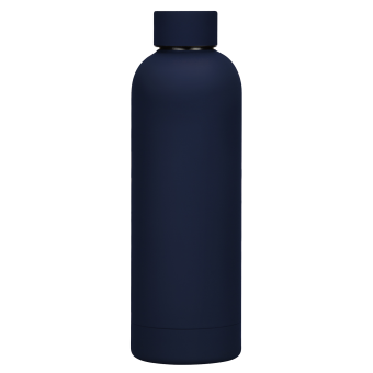 Термобутылка вакуумная герметичная Prima, синяя фото 