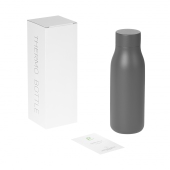 Термобутылка вакуумная герметичная Sevilla, серая фото 