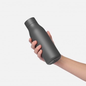 Термобутылка вакуумная герметичная Sevilla, серая фото 