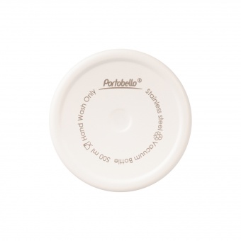 Термобутылка вакуумная герметичная Sorento, белая, зернистое покрытие фото 