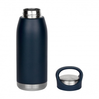 Термобутылка вакуумная герметичная Portobello, Lago, 530 ml, синяя фото 
