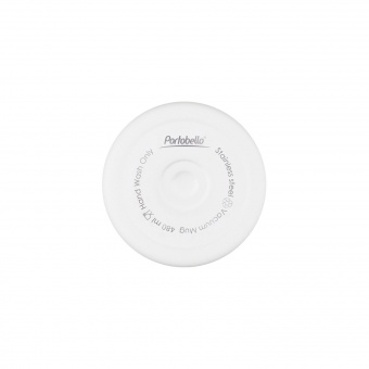 Термокружка вакуумная Palermo, белая, зернистое покрытие фото 