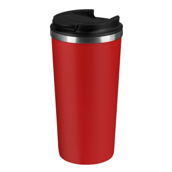 Термокружка вакуумная Palermo, красная фото 