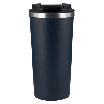 Термокружка вакуумная Palermo, синяя фото 