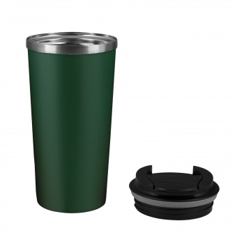 Термокружка вакуумная Palermo, зеленая фото 