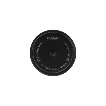 Термокружка вакуумная Toledo, черная фото 