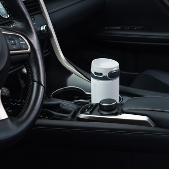 Термокружка вакуумная Toledo, черная фото 