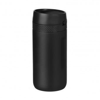 Термокружка вакуумная Toledo, черная фото 