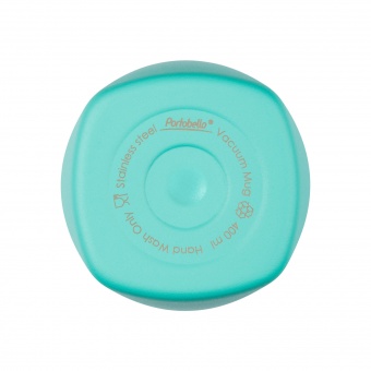 Термокружка вакуумная Viva, аква фото 