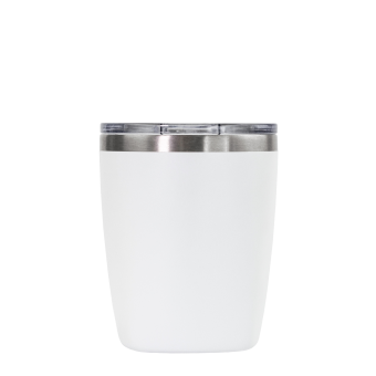 Термокружка вакуумная Viva, белая фото 