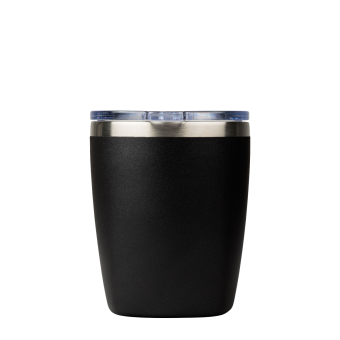 Термокружка вакуумная Viva, черная фото 
