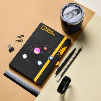 Термокружка вакуумная Viva, черная фото 