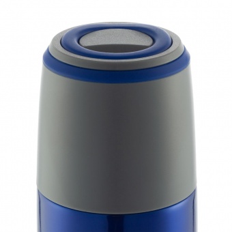 Термос Heater, синий фото 