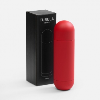 Термос Tubula Soft Touch, красный фото 