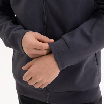 Толстовка на молнии ASTIN антрацит, размер S/M фото 