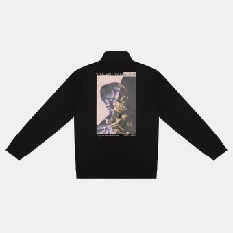 Толстовка на молнии ASTIN черная, размер XXL фото 