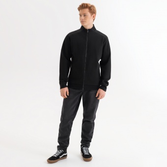 Толстовка на молнии ASTIN черная, размер XXL фото 