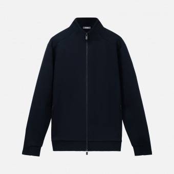 Толстовка на молнии ASTIN темно-синяя, размер L фото 