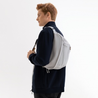 Толстовка на молнии ASTIN темно-синяя, размер XXL фото 