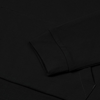Толстовка на молнии с капюшоном Siverga 2.0, черная фото 3