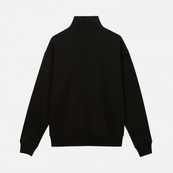Толстовка на молнии унисекс FLOW, черная, размер XL/2XL фото 