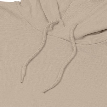 Толстовка с капюшоном унисекс Hoodie, бежевая фото 8