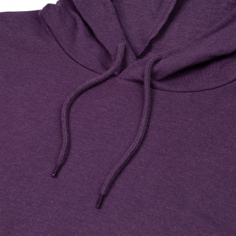 Толстовка с капюшоном унисекс Hoodie, фиолетовый меланж фото 8