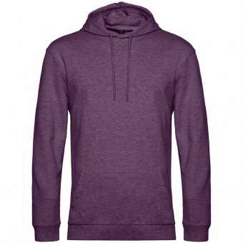 Толстовка с капюшоном унисекс Hoodie, фиолетовый меланж фото 3