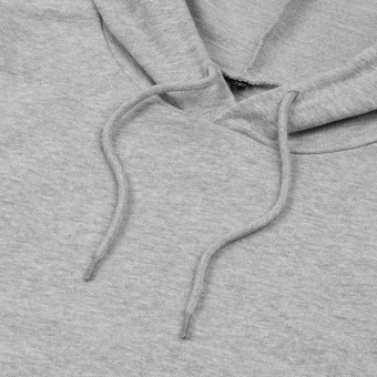 Толстовка с капюшоном унисекс Hoodie, серый меланж фото 9