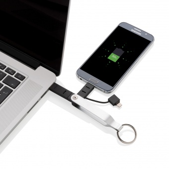 USB-кабель MFi 2 в 1 фото 