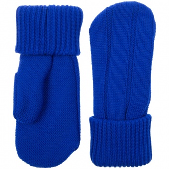 Варежки Knit Beat, синие фото 
