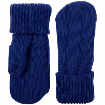 Варежки Knit Beat, темно-синие фото 