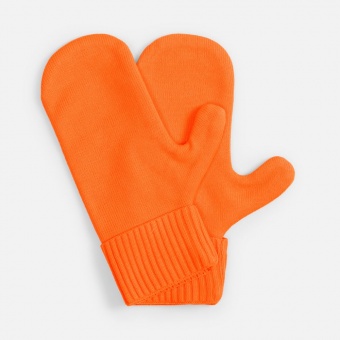 Варежки Yong, оранжевые фото 4