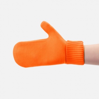 Варежки Yong, оранжевые фото 5