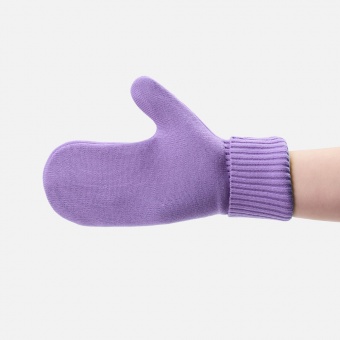 Варежки Yong, сиреневые фото 6