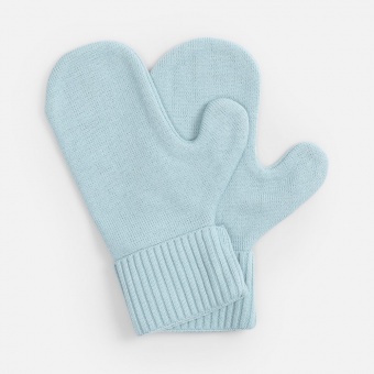 Варежки Yong, светло-голубые фото 6