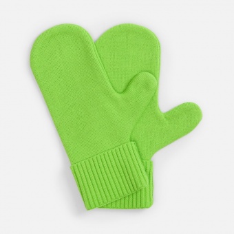 Варежки Yong, светло-зеленые (салатовые) фото 4