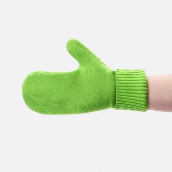 Варежки Yong, светло-зеленые (салатовые) фото 5