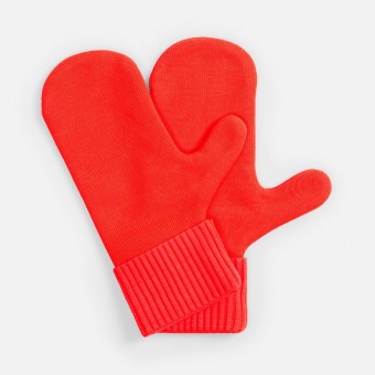 Варежки Yong, ярко-красные (кармин) фото 5