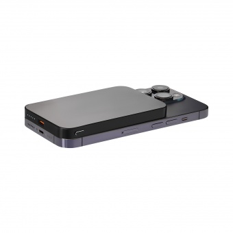 Внешний аккумулятор Artex PD 5000mAh с функцией беспроводной зарядки 15W, черный фото 