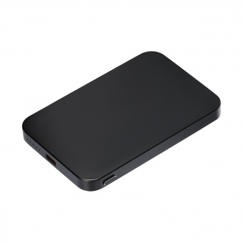 Внешний аккумулятор Artex PD 5000mAh с функцией беспроводной зарядки 15W, черный фото 