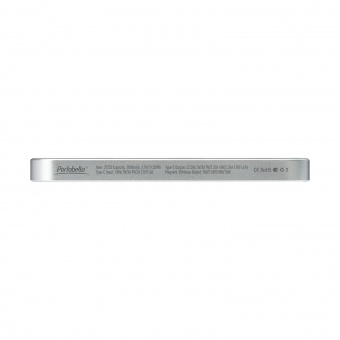 Внешний аккумулятор Artex PD 5000mAh с функцией беспроводной зарядки 15W, серебряный фото 